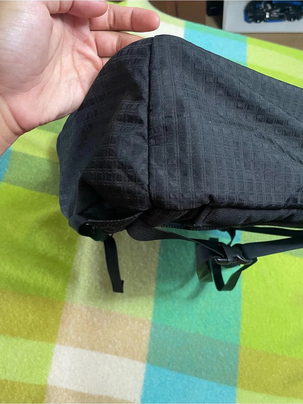 Vintage Patagonia Lightwire Black 25 Backpack Ripstop Hiking Day Time Pack